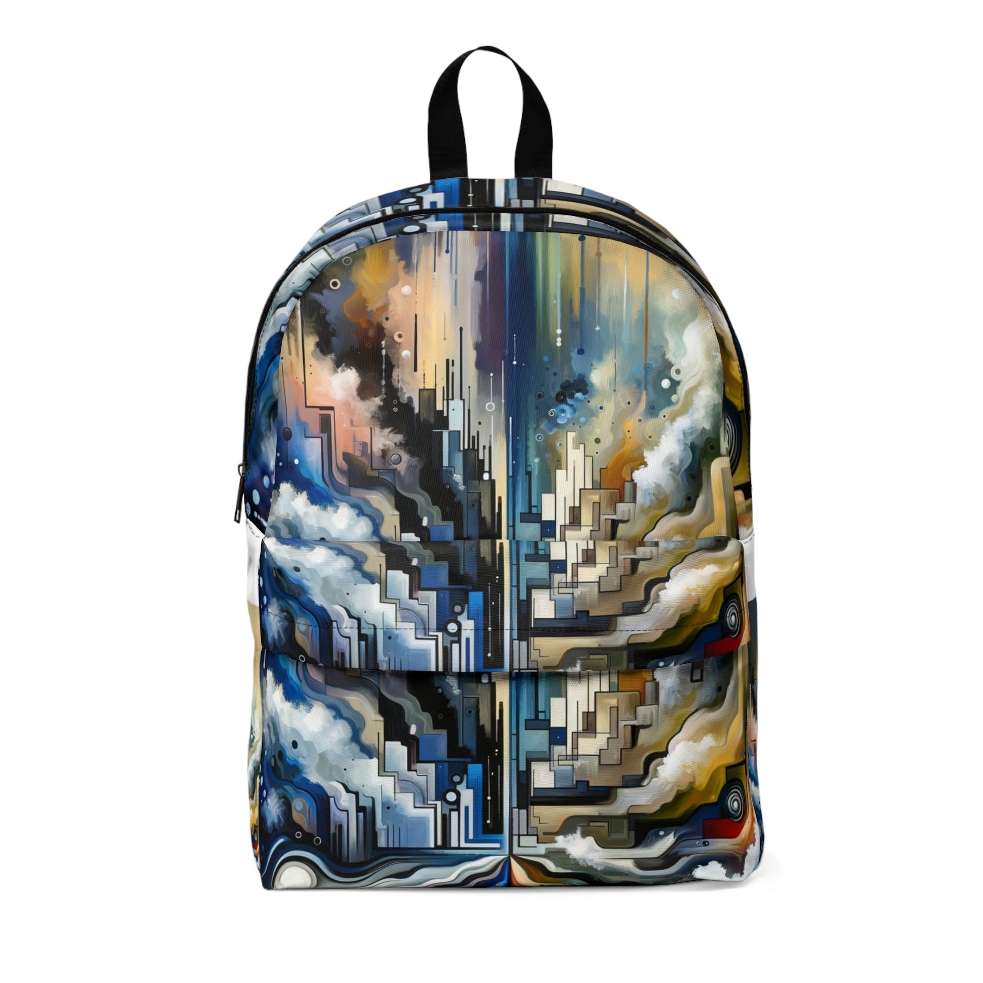 Digital Divide Navigation Unisex Classic Backpack - ATUH.ART