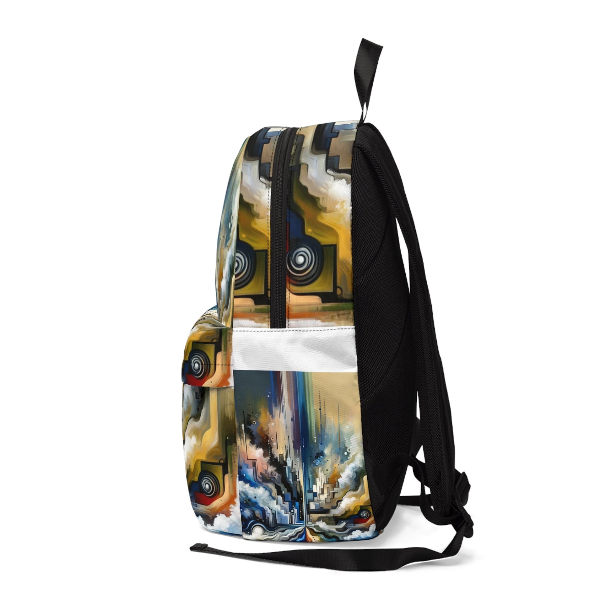 Digital Divide Navigation Unisex Classic Backpack - ATUH.ART