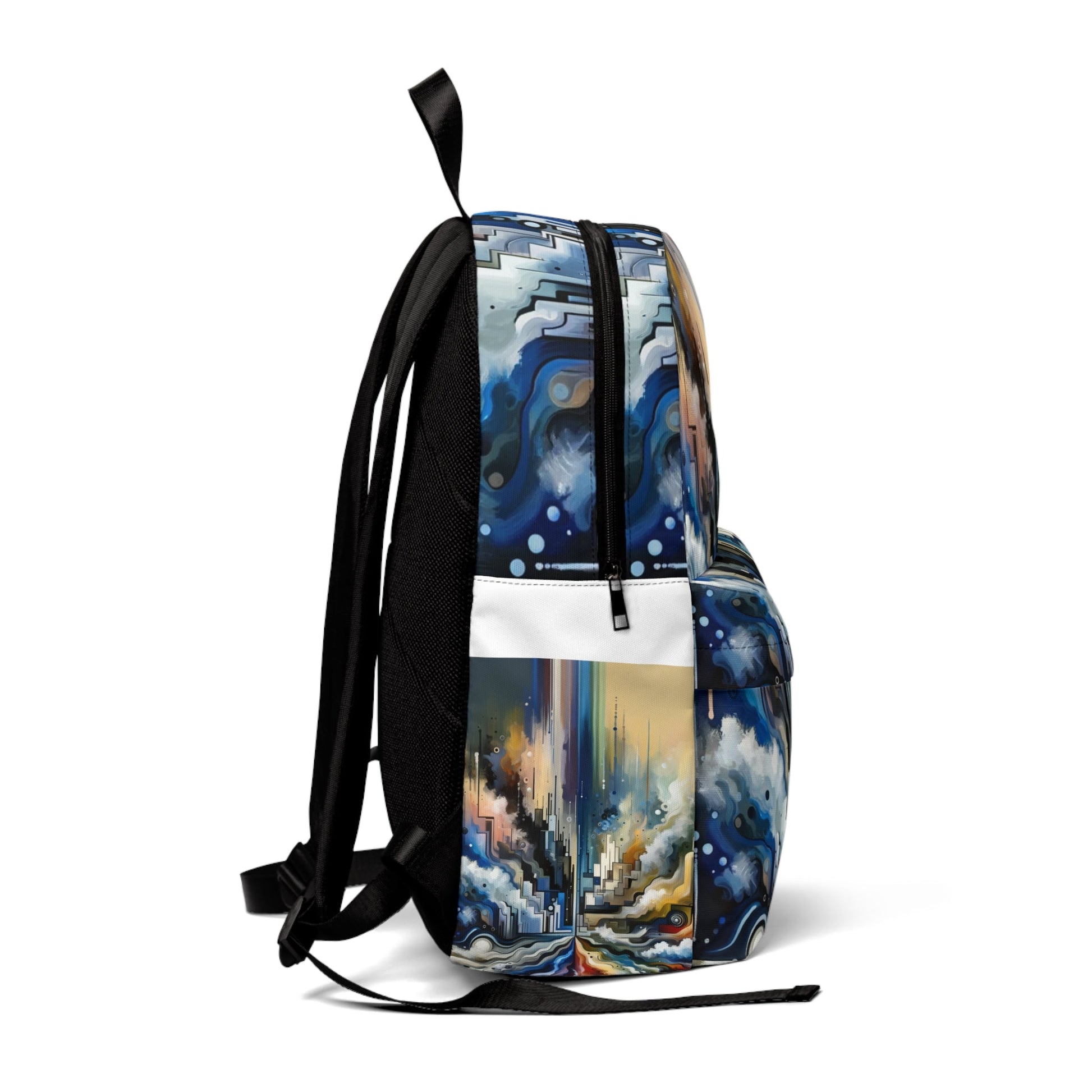 Digital Divide Navigation Unisex Classic Backpack - ATUH.ART