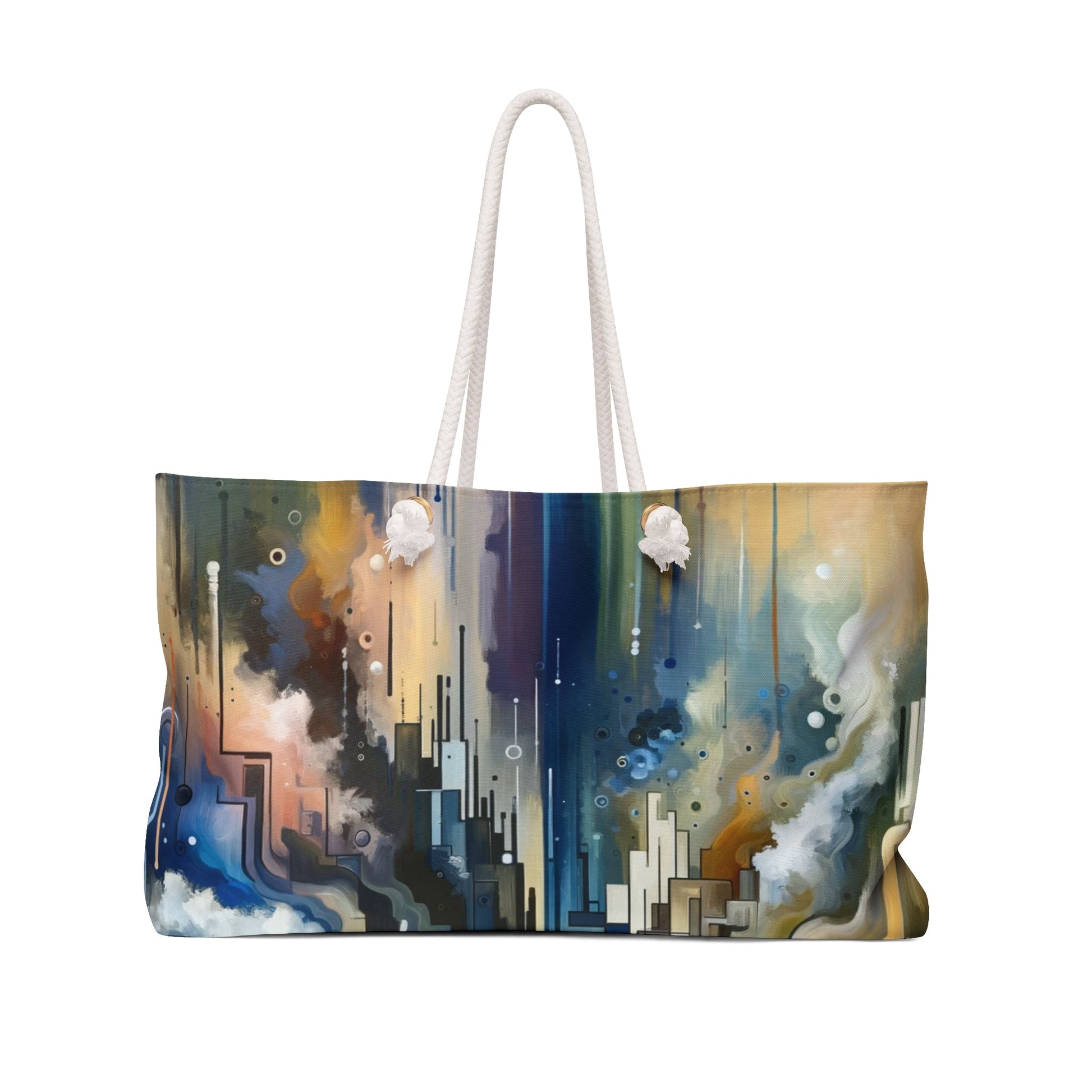 Digital Divide Navigation Weekender Bag - ATUH.ART