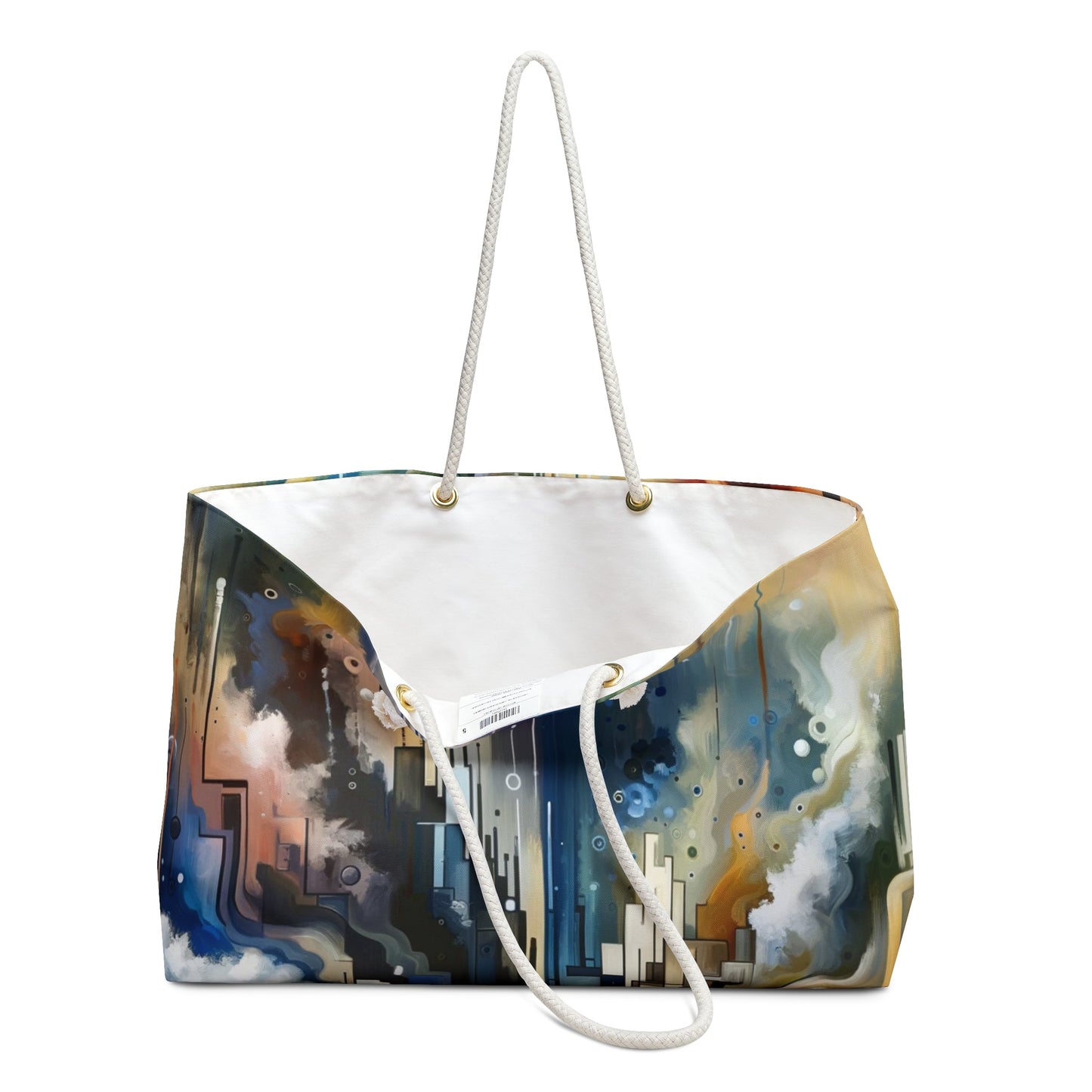 Digital Divide Navigation Weekender Bag - ATUH.ART