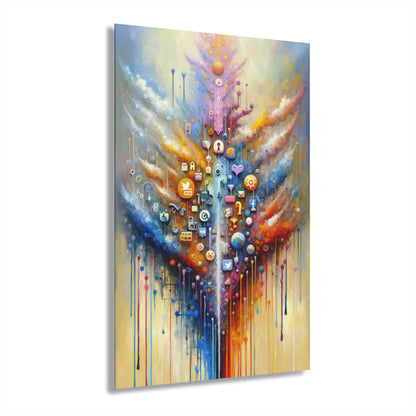 Digital Essence Revelation Acrylic Prints (French Cleat Hanging) - ATUH.ART