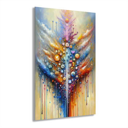 Digital Essence Revelation Acrylic Prints (French Cleat Hanging) - ATUH.ART