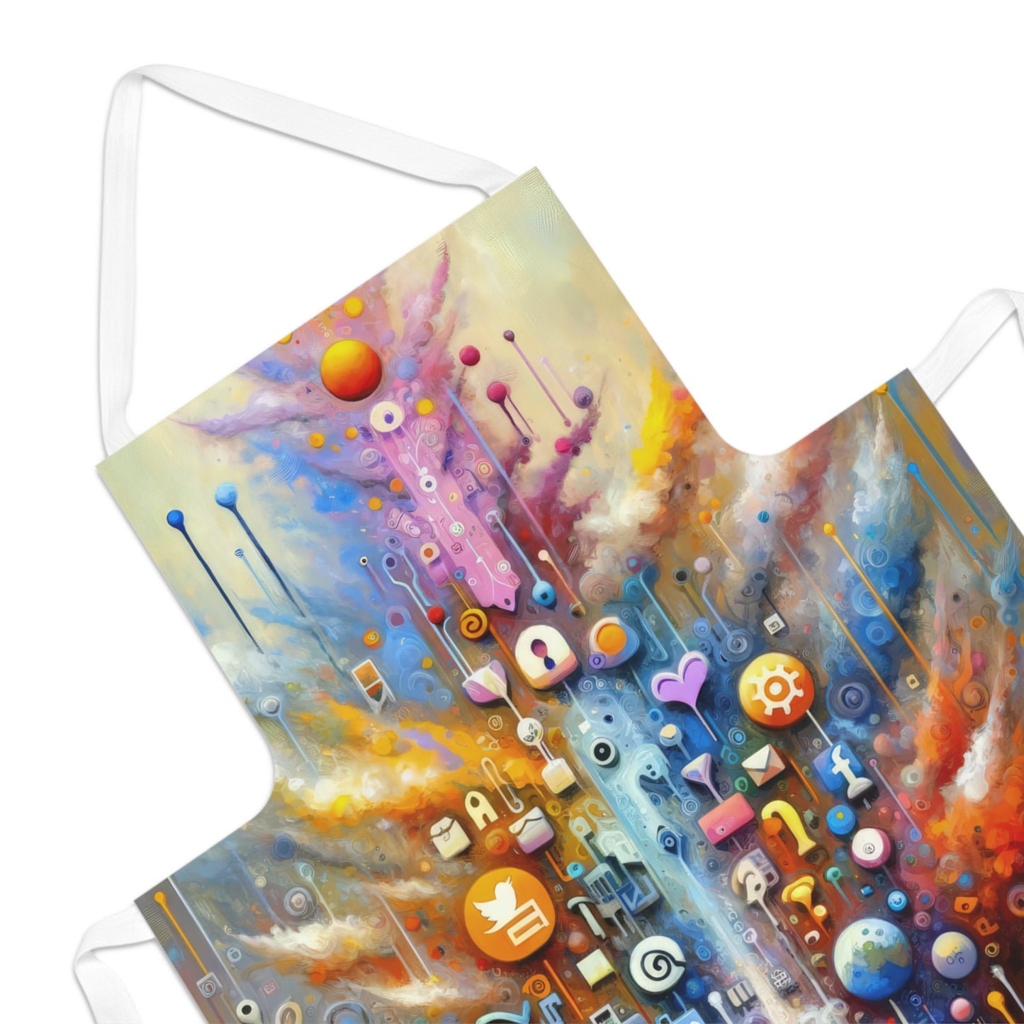 Digital Essence Revelation Adult Apron (AOP) - ATUH.ART