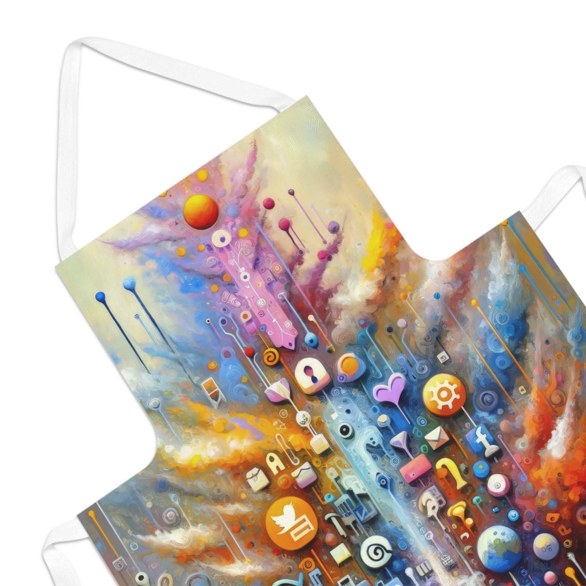 Digital Essence Revelation Adult Apron (AOP) - ATUH.ART