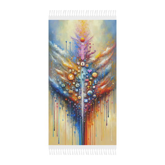 Digital Essence Revelation Boho Beach Cloth - ATUH.ART