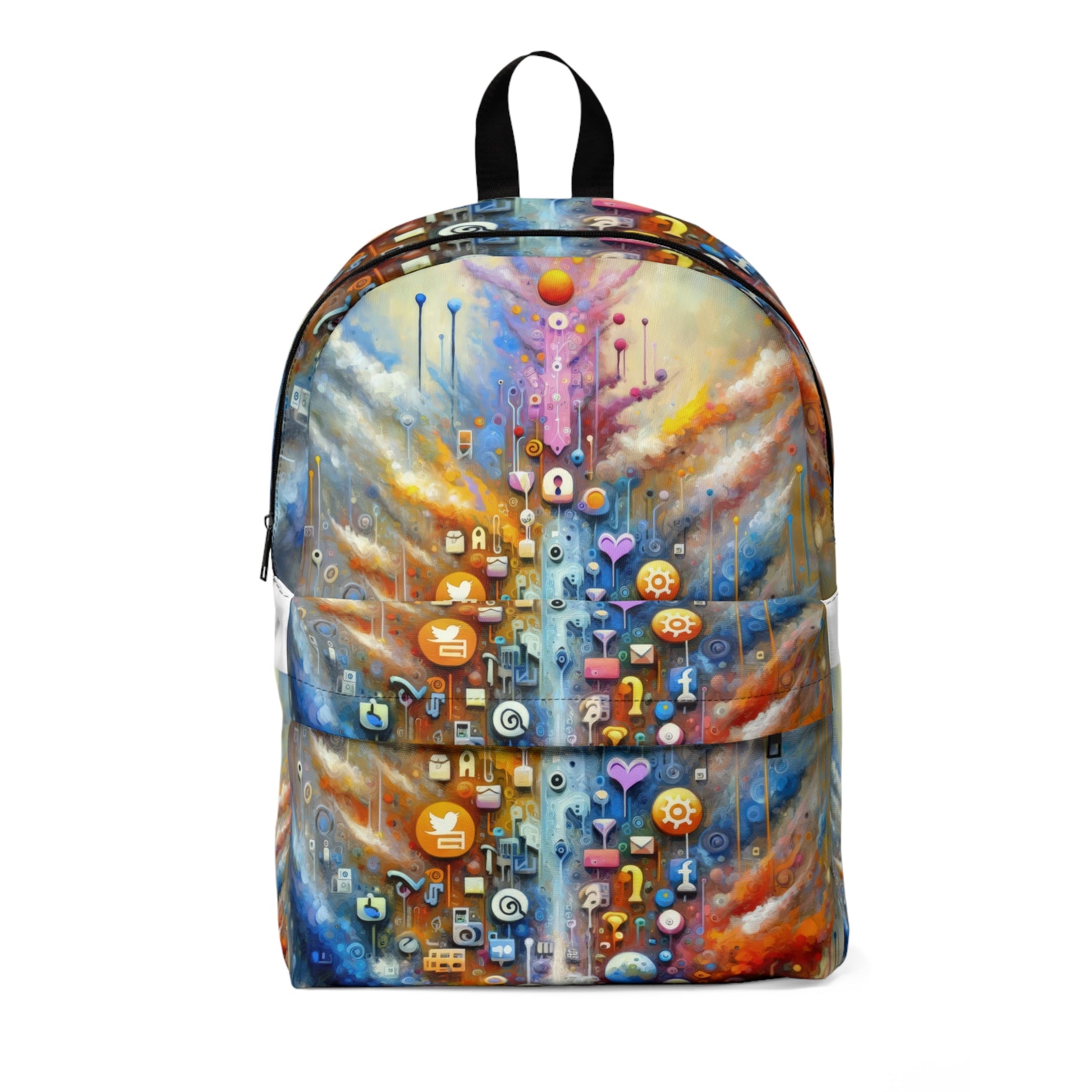Digital Essence Revelation Unisex Classic Backpack - ATUH.ART