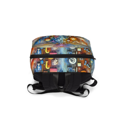Digital Essence Revelation Unisex Classic Backpack - ATUH.ART