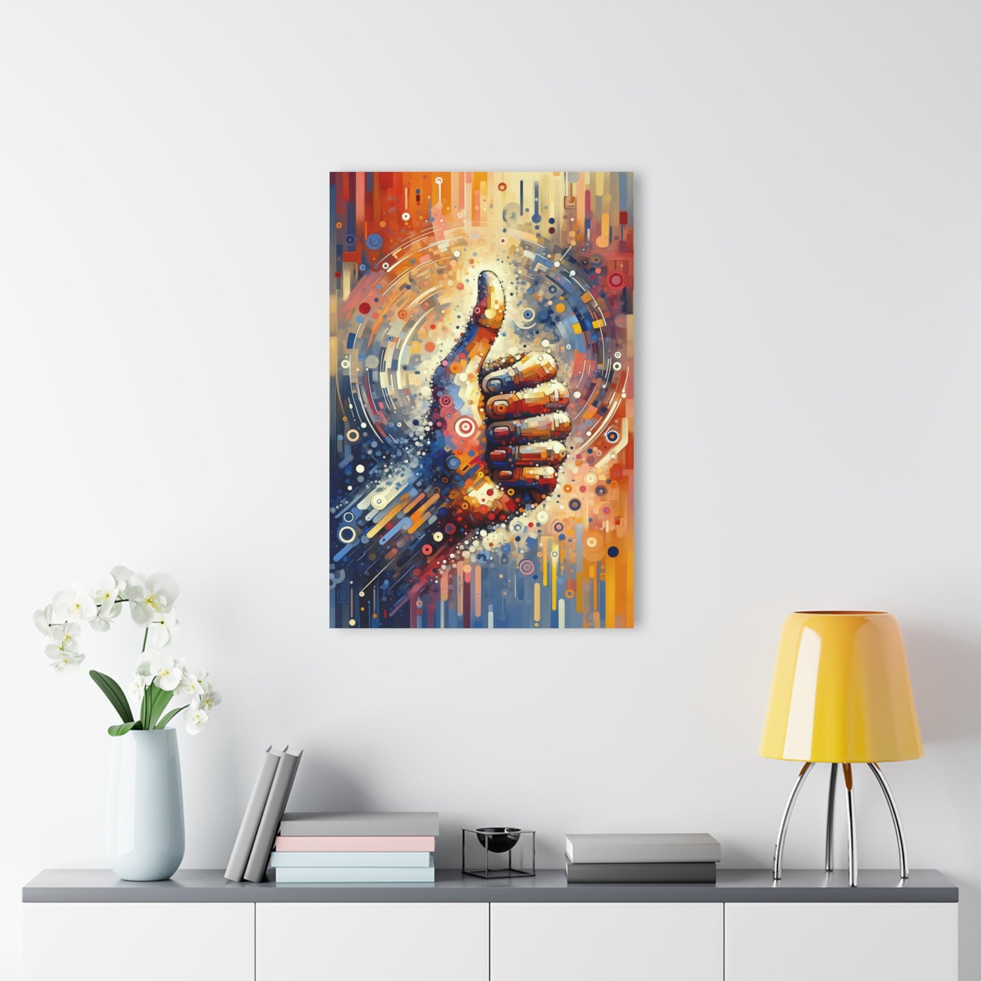 Digital Gratitude Nod Acrylic Prints (French Cleat Hanging) - ATUH.ART