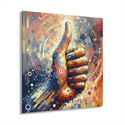 Digital Gratitude Nod Acrylic Prints (French Cleat Hanging) - ATUH.ART