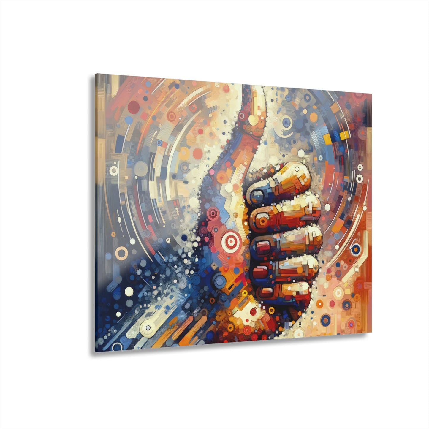 Digital Gratitude Nod Acrylic Prints (French Cleat Hanging) - ATUH.ART