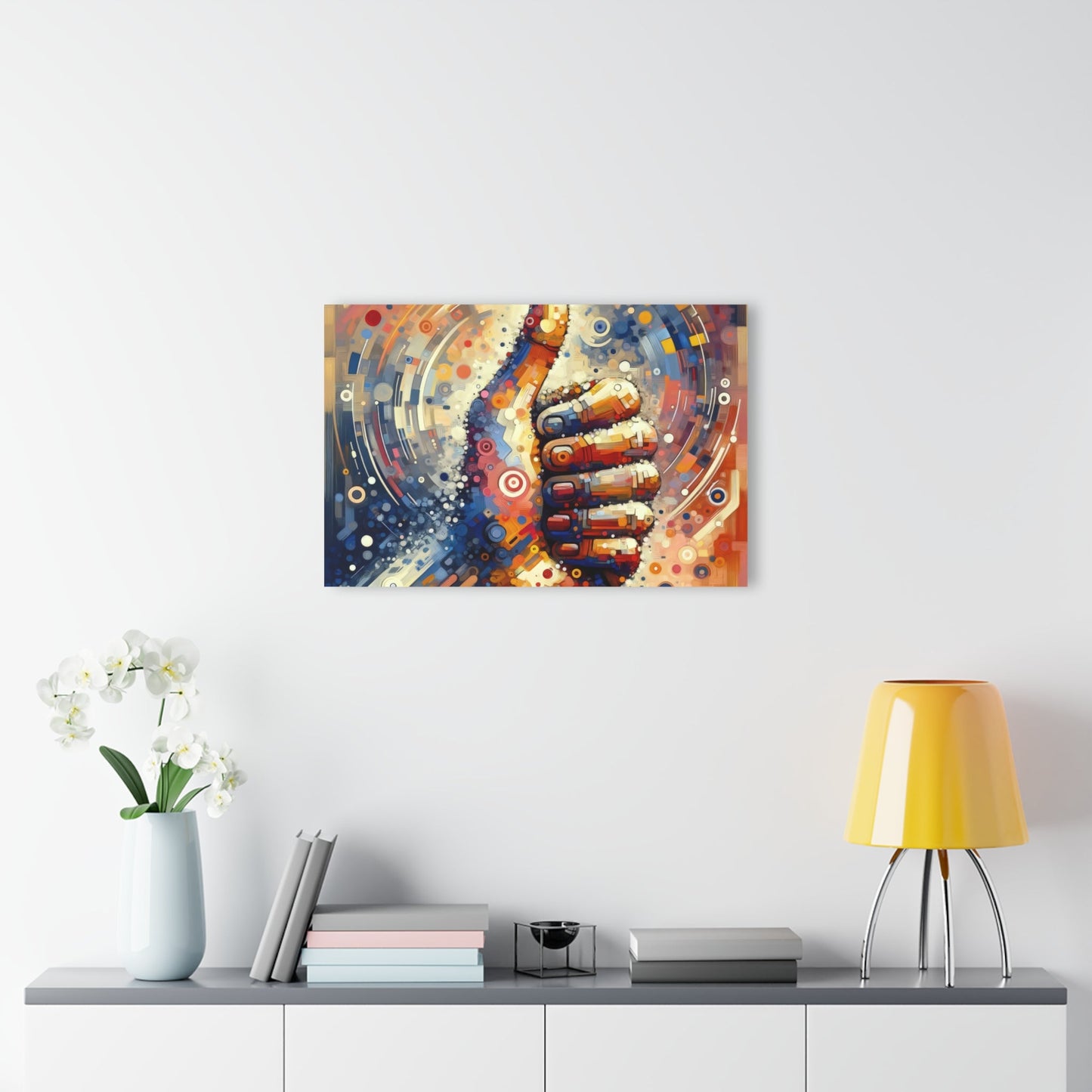 Digital Gratitude Nod Acrylic Prints (French Cleat Hanging) - ATUH.ART