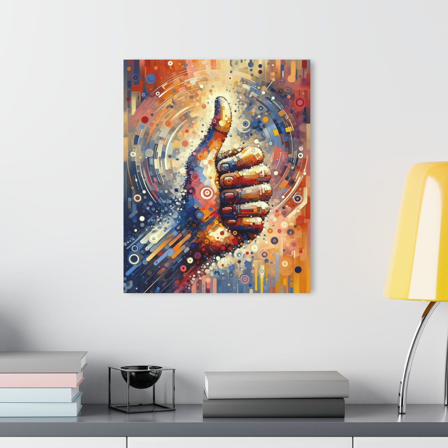 Digital Gratitude Nod Acrylic Prints (French Cleat Hanging) - ATUH.ART