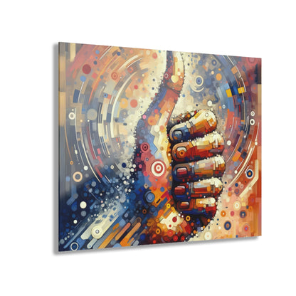 Digital Gratitude Nod Acrylic Prints (French Cleat Hanging) - ATUH.ART
