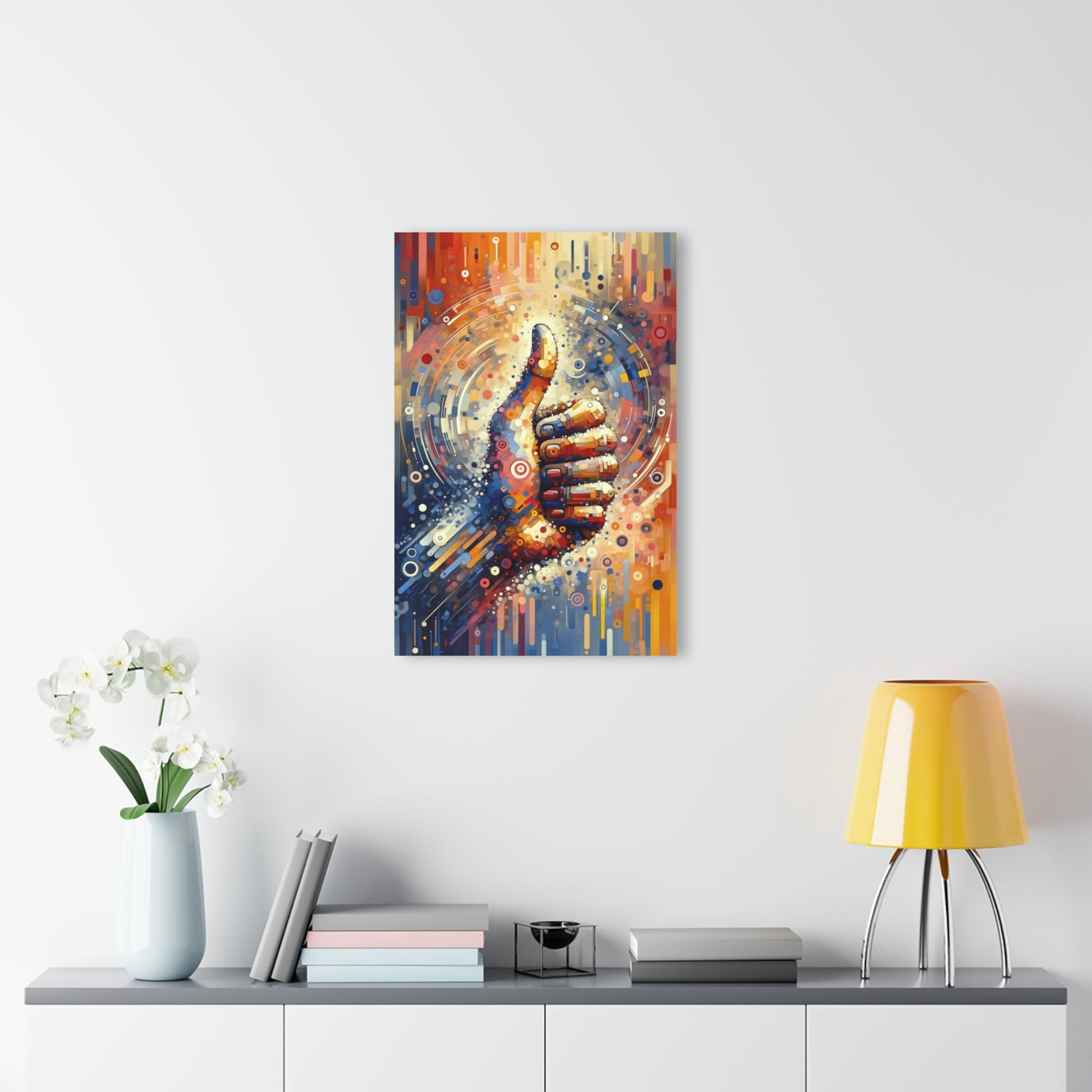 Digital Gratitude Nod Acrylic Prints (French Cleat Hanging) - ATUH.ART