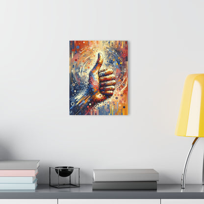 Digital Gratitude Nod Acrylic Prints (French Cleat Hanging) - ATUH.ART