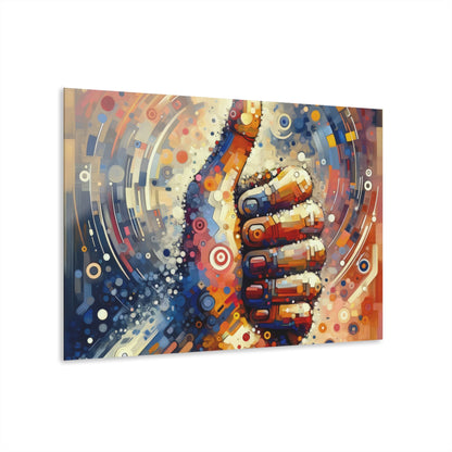 Digital Gratitude Nod Acrylic Prints (French Cleat Hanging) - ATUH.ART