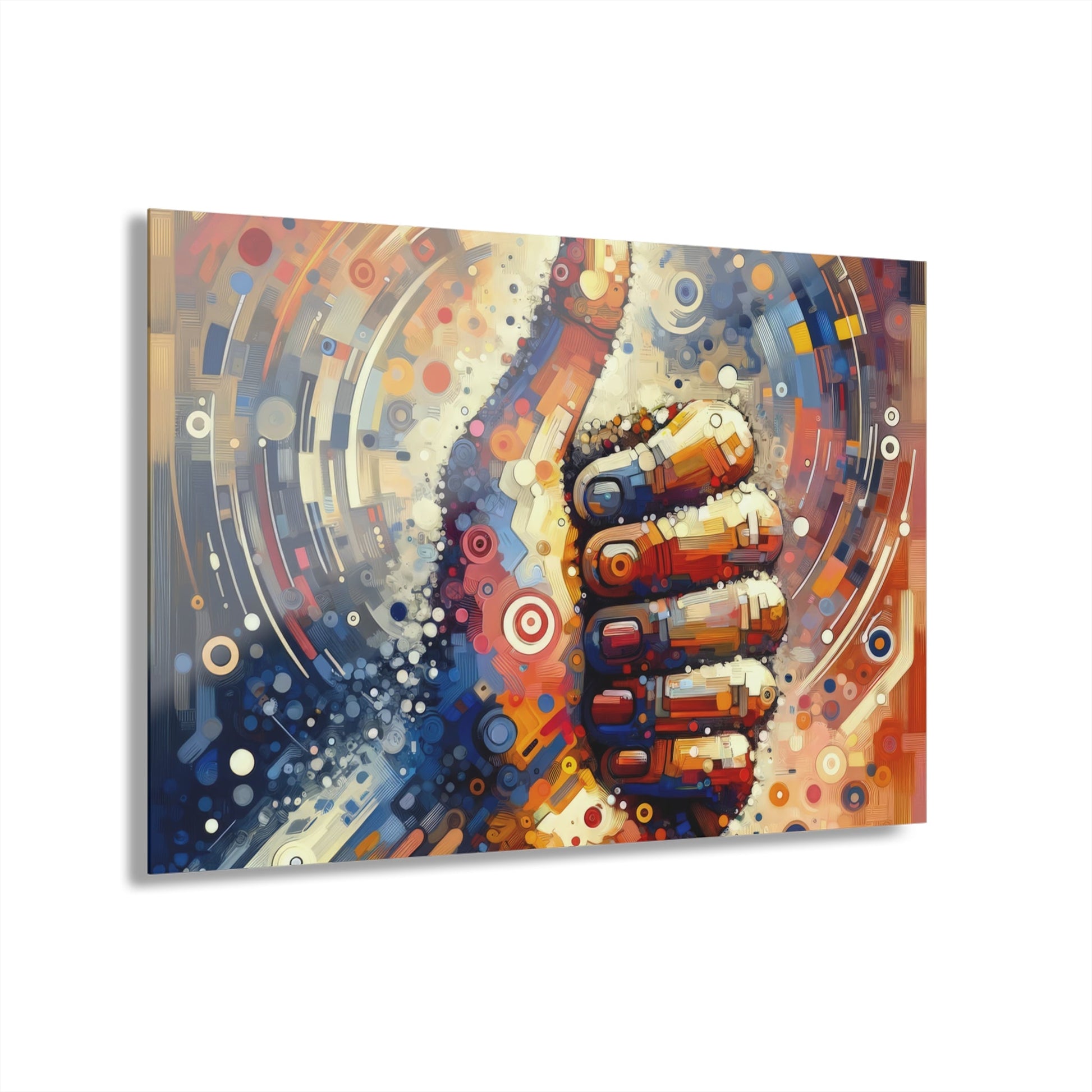 Digital Gratitude Nod Acrylic Prints (French Cleat Hanging) - ATUH.ART