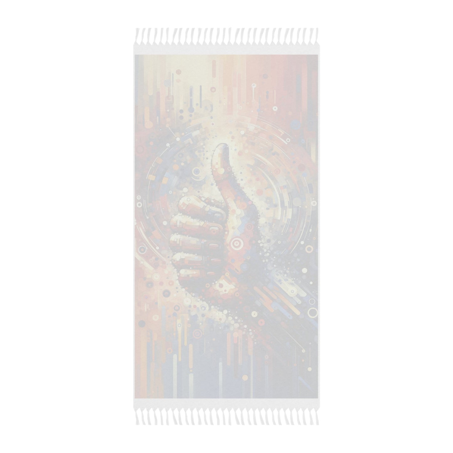 Digital Gratitude Nod Boho Beach Cloth - ATUH.ART