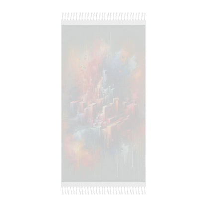 Digital Harmony Tachism Boho Beach Cloth - ATUH.ART