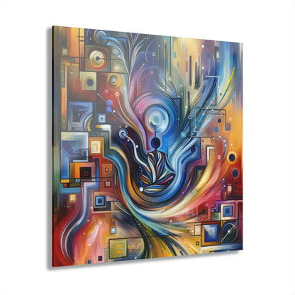 Digital Mindfulness Abstract Acrylic Prints (French Cleat Hanging) - ATUH.ART