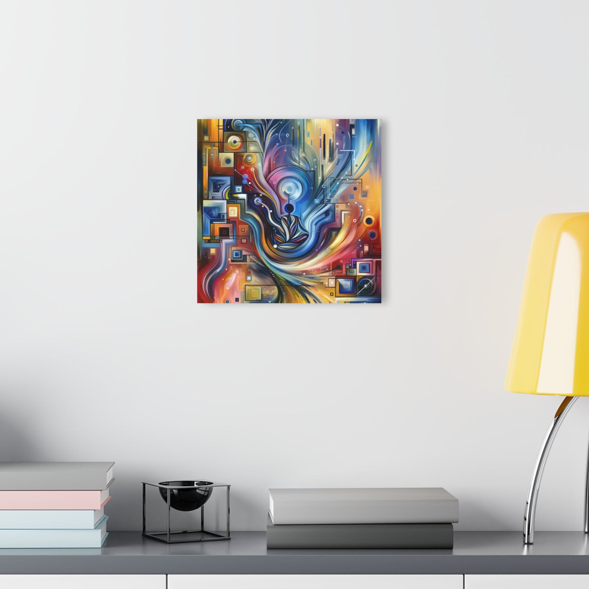 Digital Mindfulness Abstract Acrylic Prints (French Cleat Hanging) - ATUH.ART