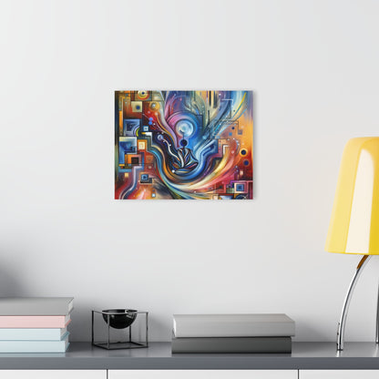 Digital Mindfulness Abstract Acrylic Prints (French Cleat Hanging) - ATUH.ART