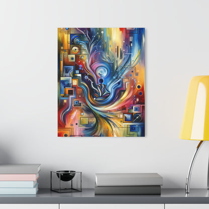 Digital Mindfulness Abstract Acrylic Prints (French Cleat Hanging) - ATUH.ART