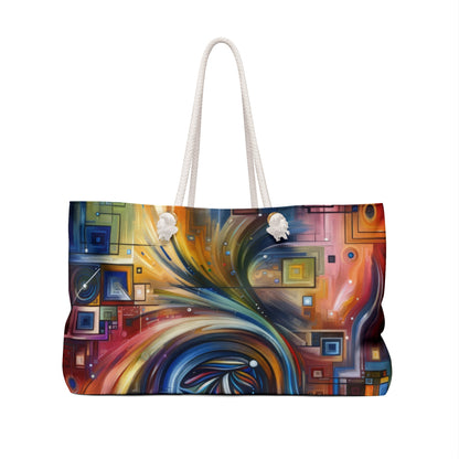 Digital Mindfulness Abstract Weekender Bag - ATUH.ART