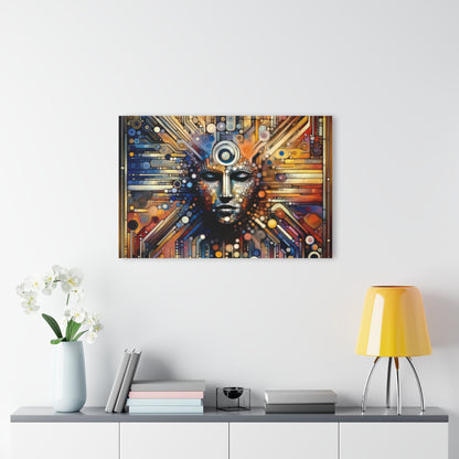 Digital Rhythm Tapestry Acrylic Prints (French Cleat Hanging) - ATUH.ART