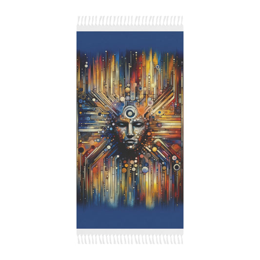 Digital Rhythm Tapestry Boho Beach Cloth - ATUH.ART