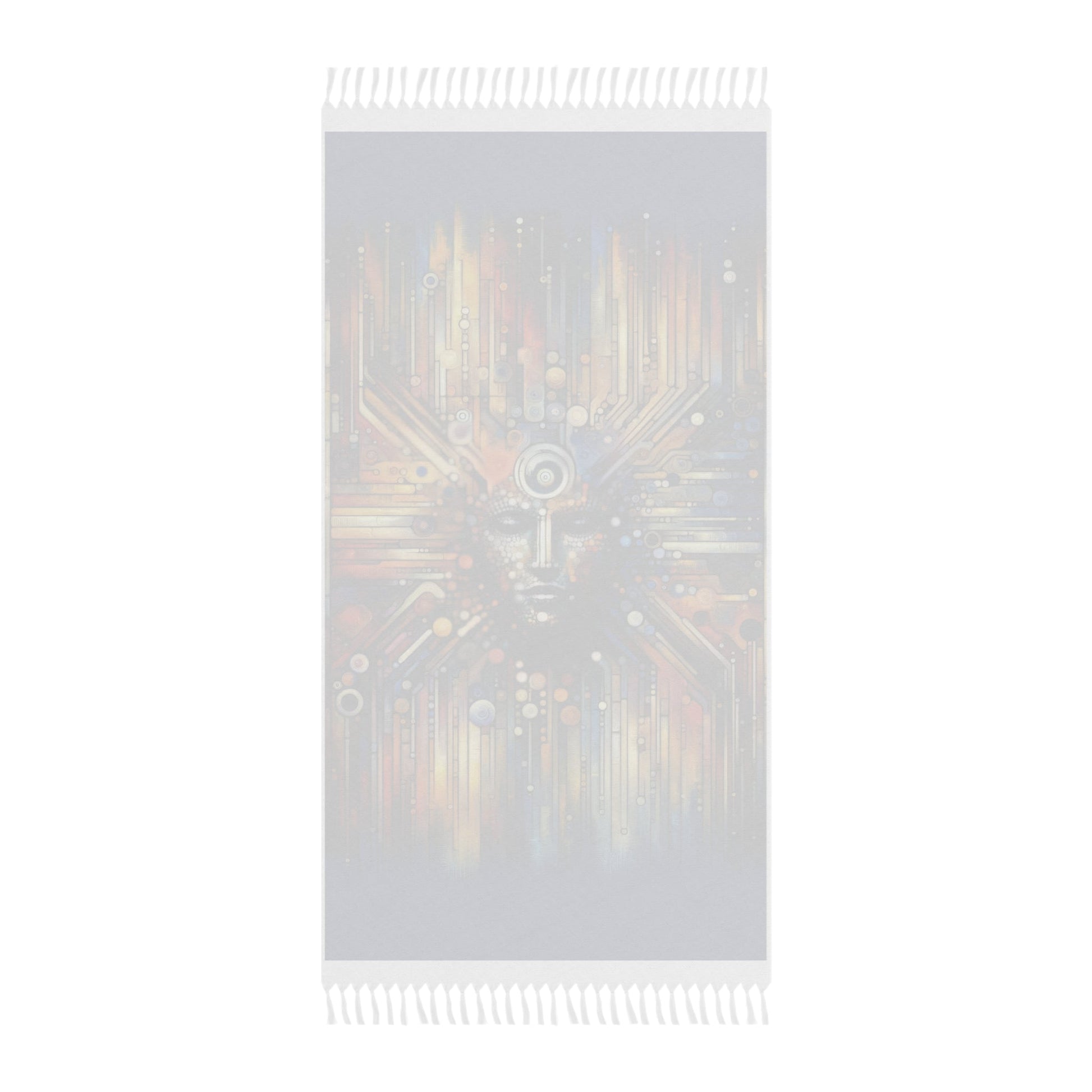 Digital Rhythm Tapestry Boho Beach Cloth - ATUH.ART