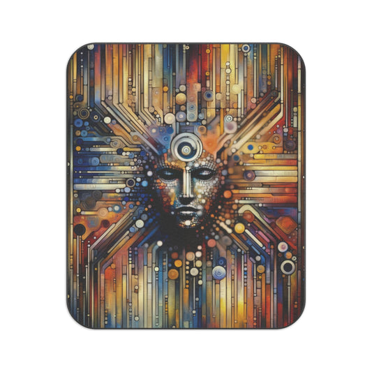 Digital Rhythm Tapestry Picnic Blanket - ATUH.ART