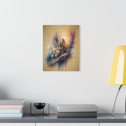 Digital Rhythmic Architecture Acrylic Prints (French Cleat Hanging) - ATUH.ART