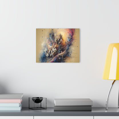 Digital Rhythmic Architecture Acrylic Prints (French Cleat Hanging) - ATUH.ART