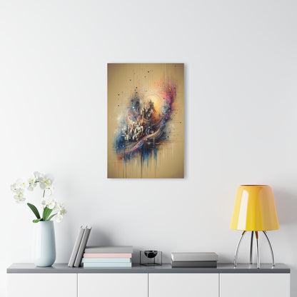 Digital Rhythmic Architecture Acrylic Prints (French Cleat Hanging) - ATUH.ART