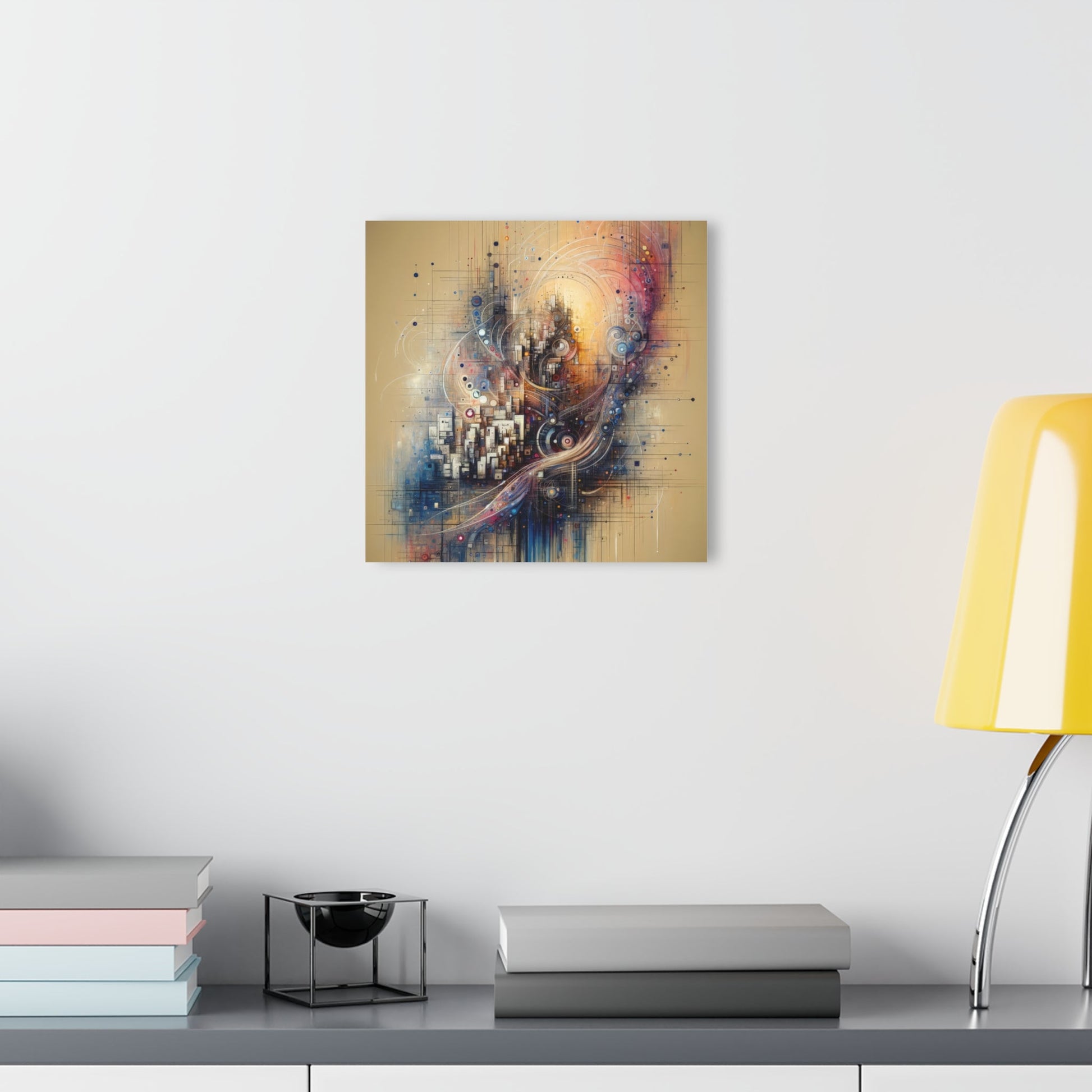 Digital Rhythmic Architecture Acrylic Prints (French Cleat Hanging) - ATUH.ART