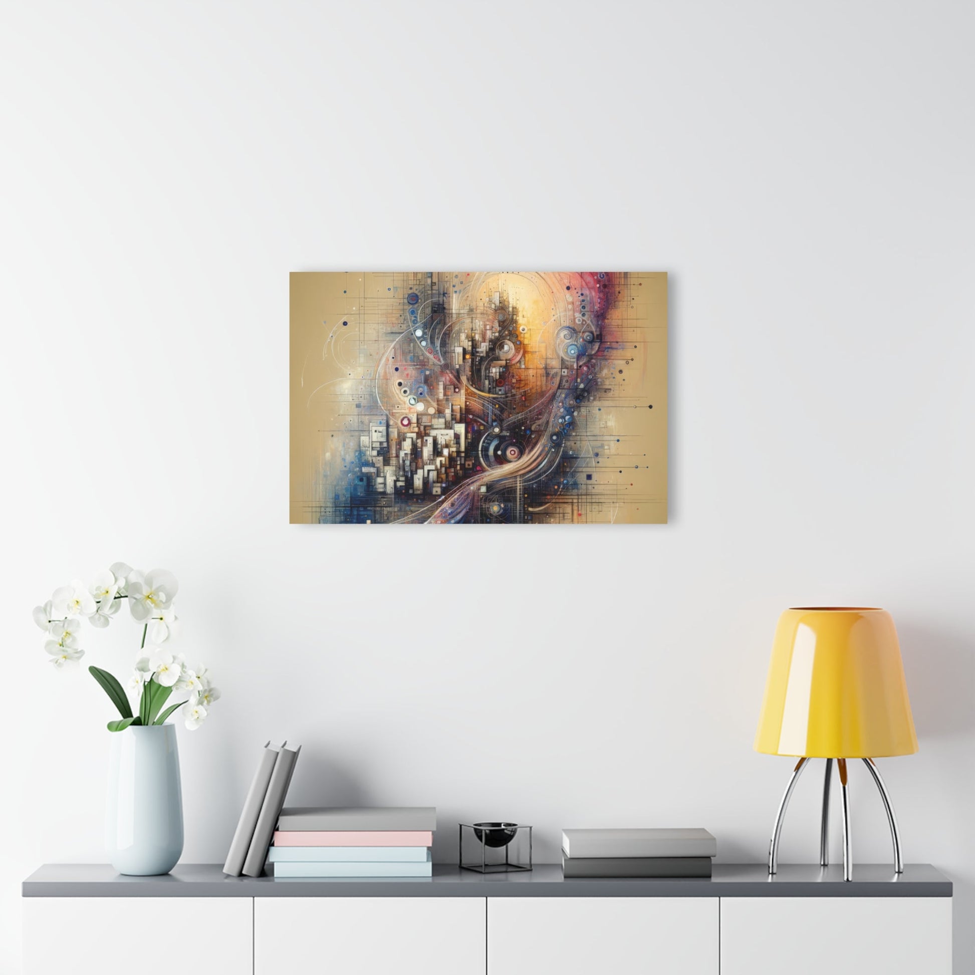 Digital Rhythmic Architecture Acrylic Prints (French Cleat Hanging) - ATUH.ART
