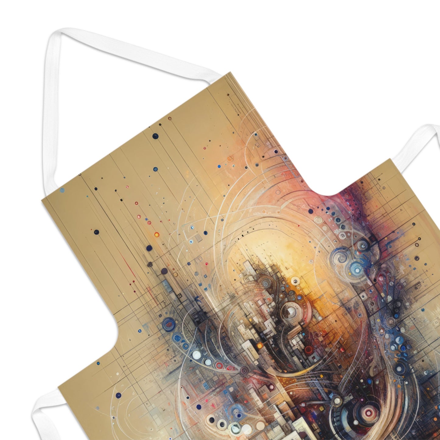 Digital Rhythmic Architecture Adult Apron (AOP) - ATUH.ART