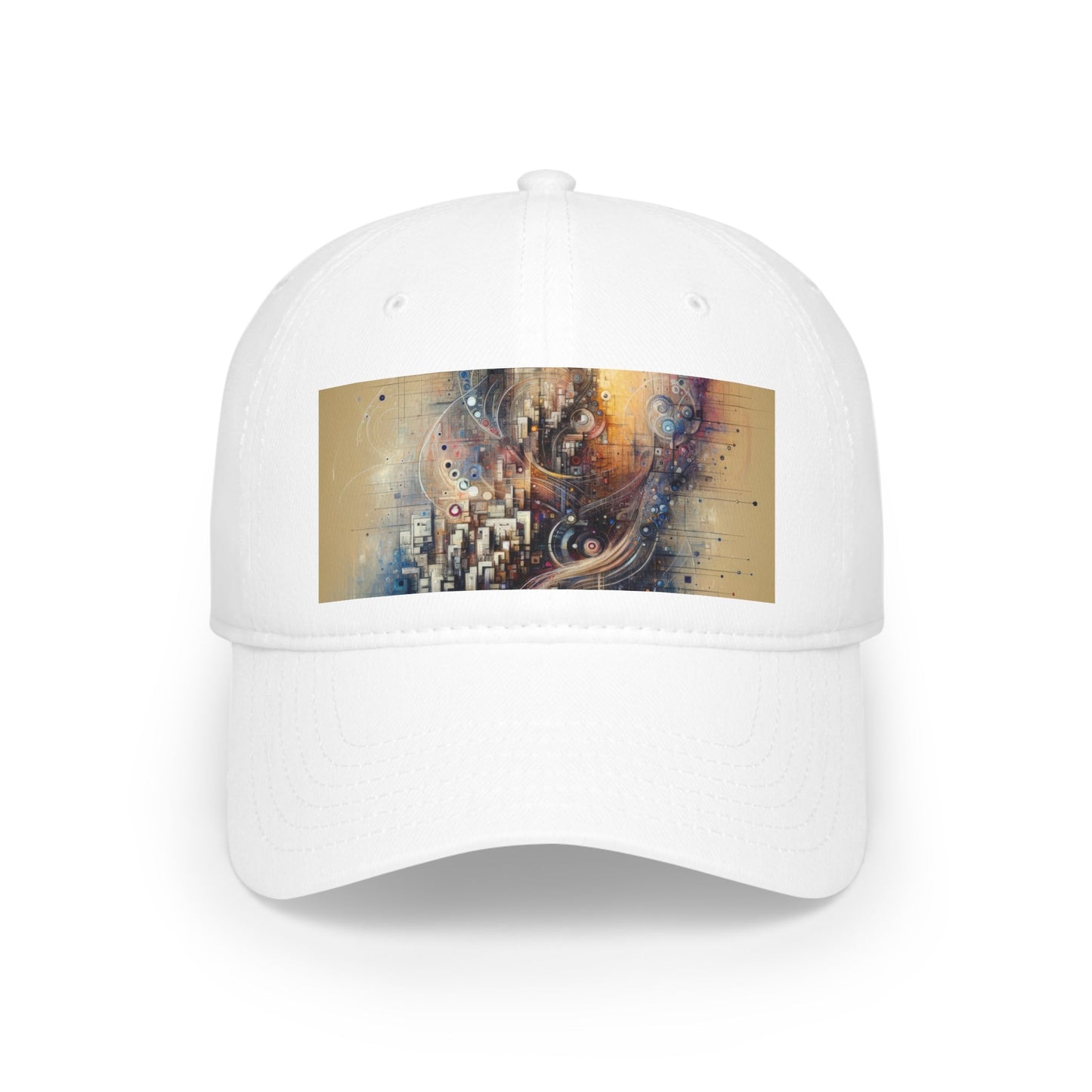 Digital Rhythmic Architecture Low Profile Baseball Cap - ATUH.ART