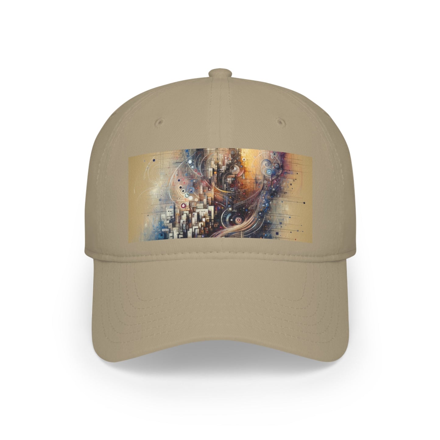 Digital Rhythmic Architecture Low Profile Baseball Cap - ATUH.ART