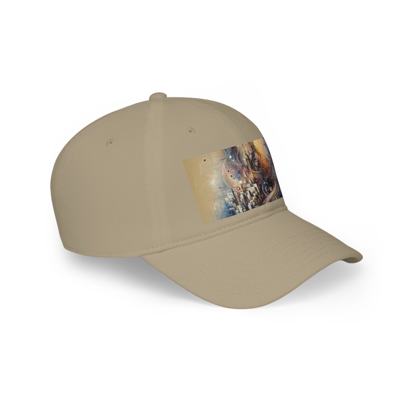 Digital Rhythmic Architecture Low Profile Baseball Cap - ATUH.ART