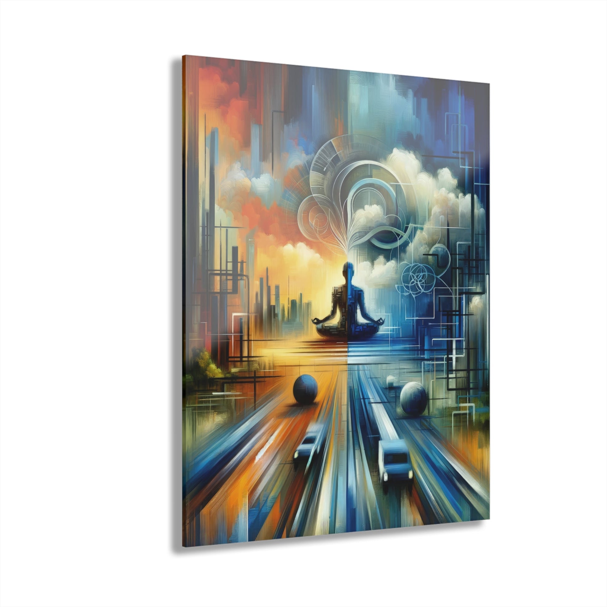Digital Spiritual Journey Acrylic Prints (French Cleat Hanging) - ATUH.ART