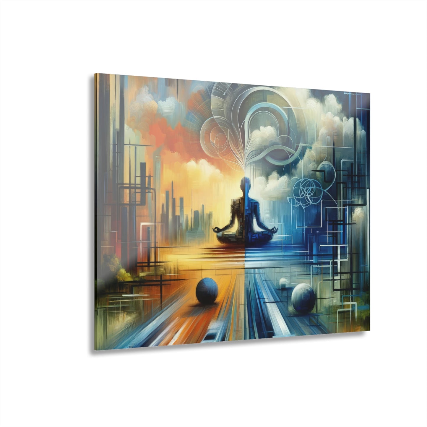 Digital Spiritual Journey Acrylic Prints (French Cleat Hanging) - ATUH.ART