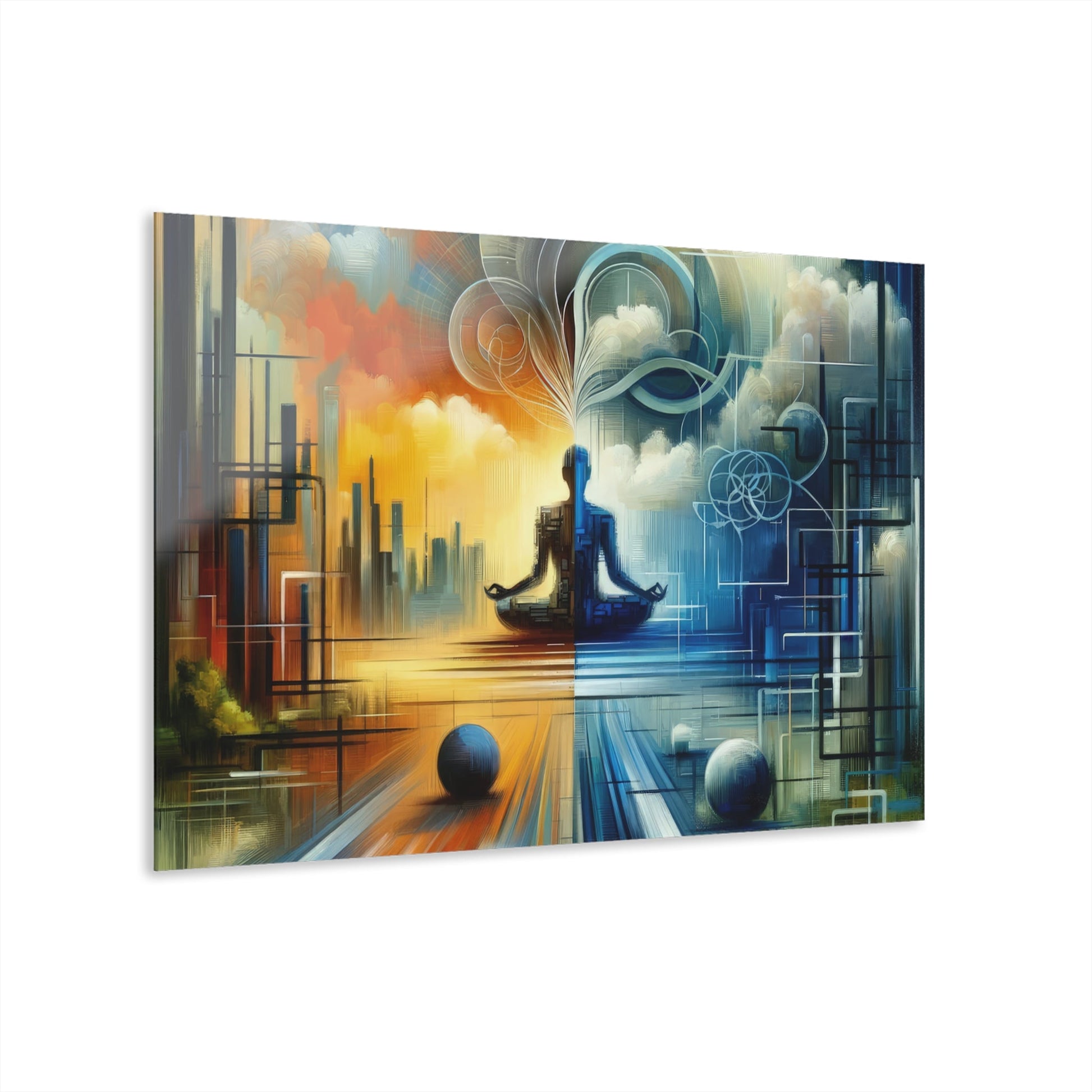 Digital Spiritual Journey Acrylic Prints (French Cleat Hanging) - ATUH.ART