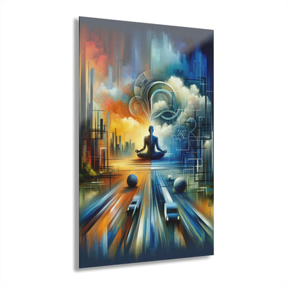 Digital Spiritual Journey Acrylic Prints (French Cleat Hanging) - ATUH.ART
