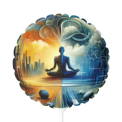 Digital Spiritual Journey Balloon (Round and Heart-shaped), 11" - ATUH.ART