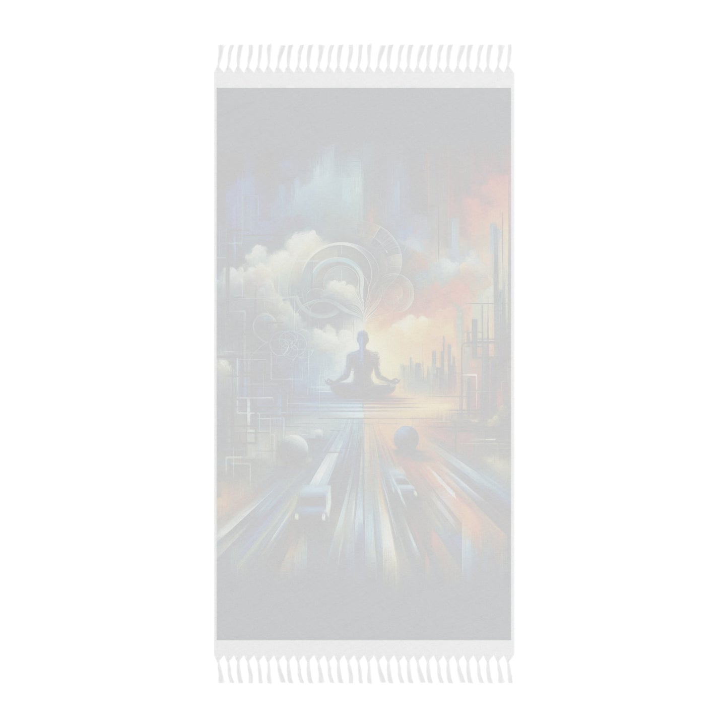Digital Spiritual Journey Boho Beach Cloth - ATUH.ART