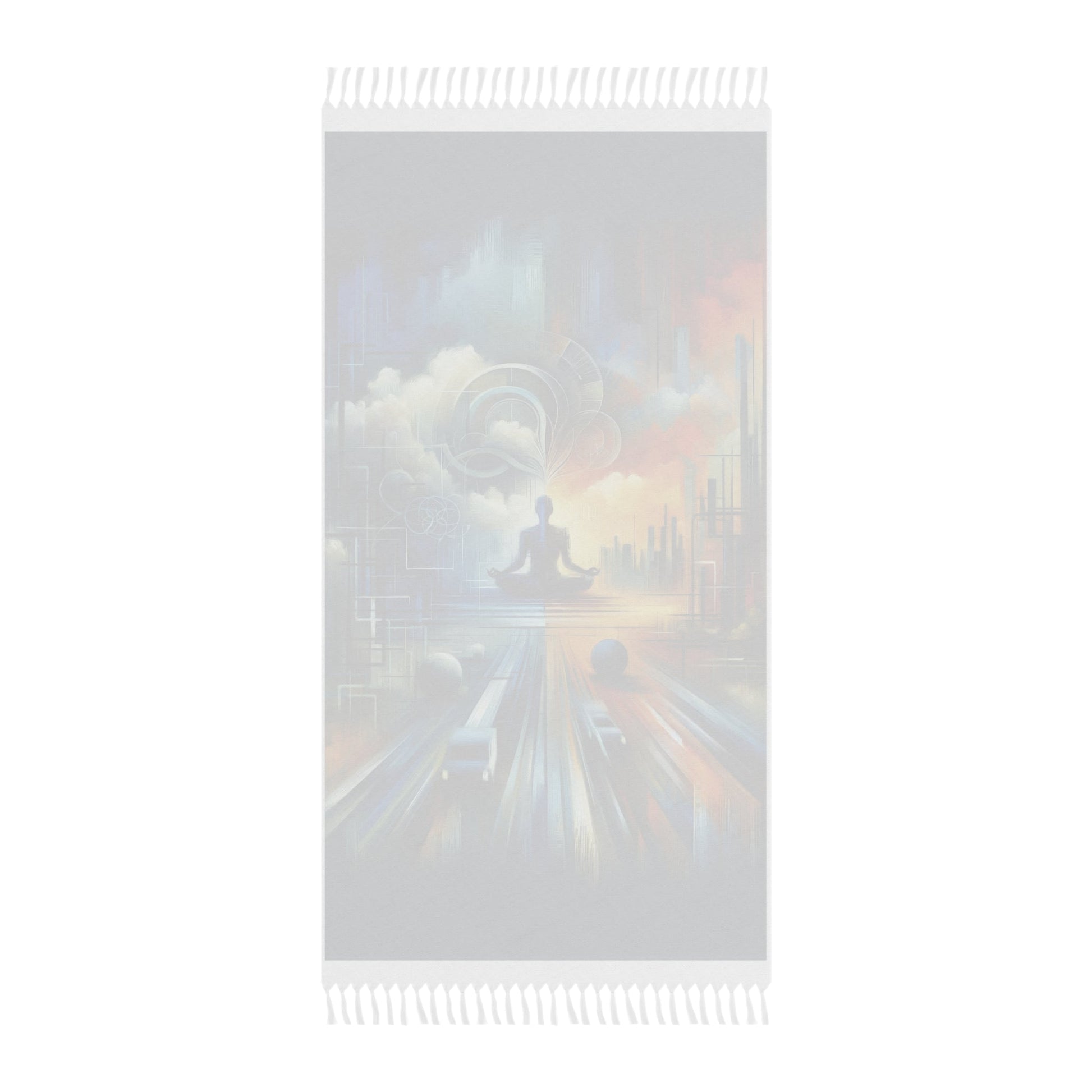 Digital Spiritual Journey Boho Beach Cloth - ATUH.ART