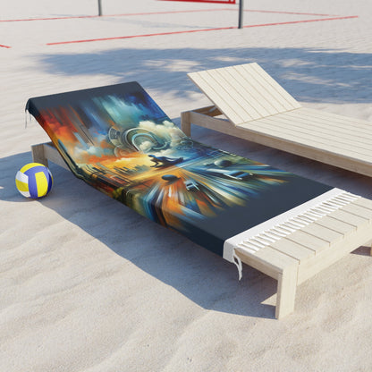 Digital Spiritual Journey Boho Beach Cloth - ATUH.ART